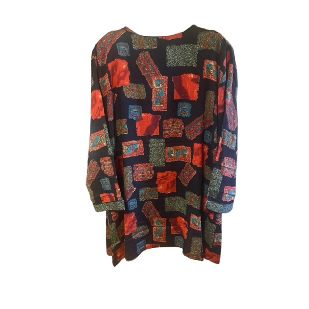 Freestyle Vintage Patchwork Cardigan‎ Sweater NWT… - image 2